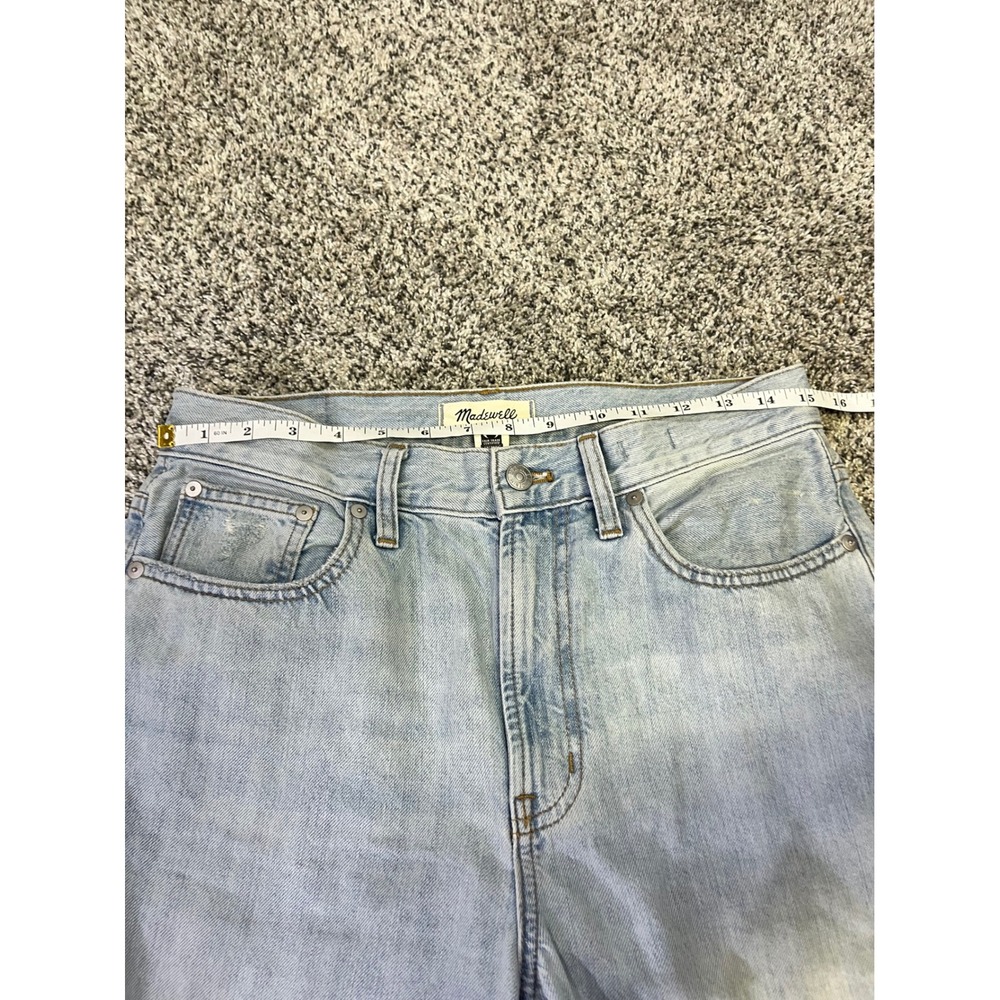 Madewell Perfect Vintage Jean women's 28 Light Wash High Rise Straight Leg Denim - Picture 5 of 14